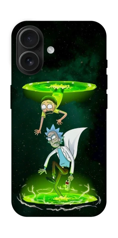 Чехол на Apple iPhone 16 Rick and Morty фото 1 из 1