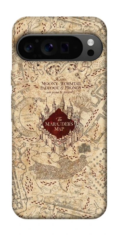 Чохол на Google Pixel 9 Pro Harry Potter Marauder's Map фото 1 з 1