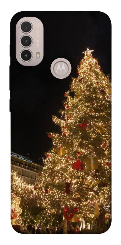 Чохол на Motorola Moto E40 Новорічний v34 фото 1 з 1