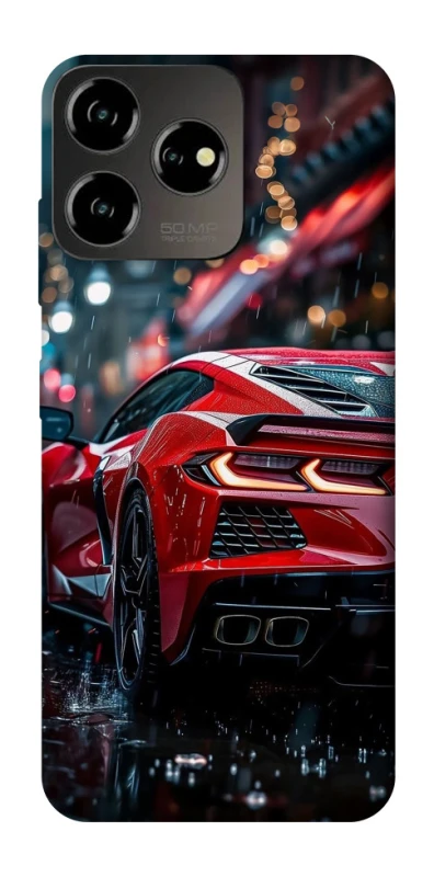 Чехол на ZTE Blade V50 Design 4G Red sports car фото 1 из 1