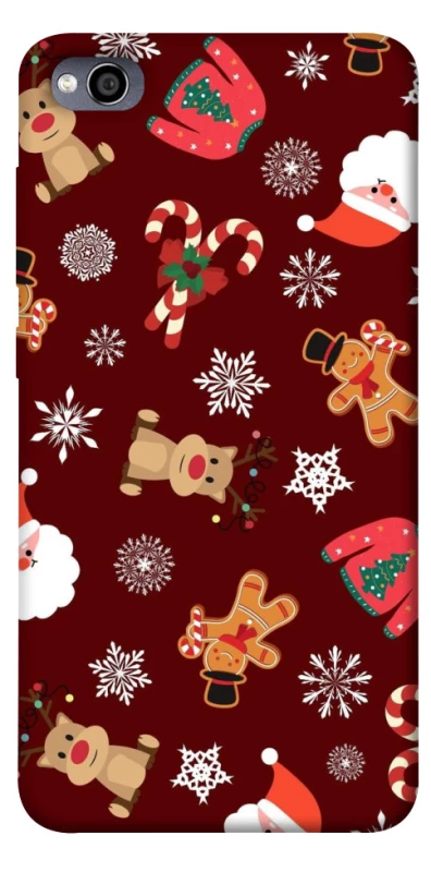 Чехол на Xiaomi Redmi 4a Новогодний v6 фото 1 из 1