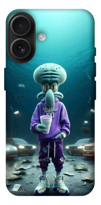 Чехол на Apple iPhone 17 (6.3") Сквидвард фото 1 из 1