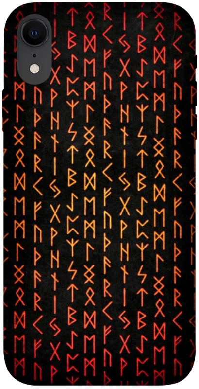 Чехол на Apple iPhone XR (6.1") Руны фото 1 из 1