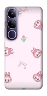 Чохол на Vivo Y300 Labubu Flower фото 1 з 1