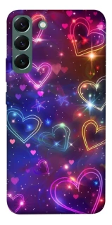 Чехол на Samsung Galaxy S22+ Drawn hearts фото 1 из 1