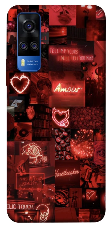 Чохол на Vivo Y51a Love collage ver.6 фото 1 з 1