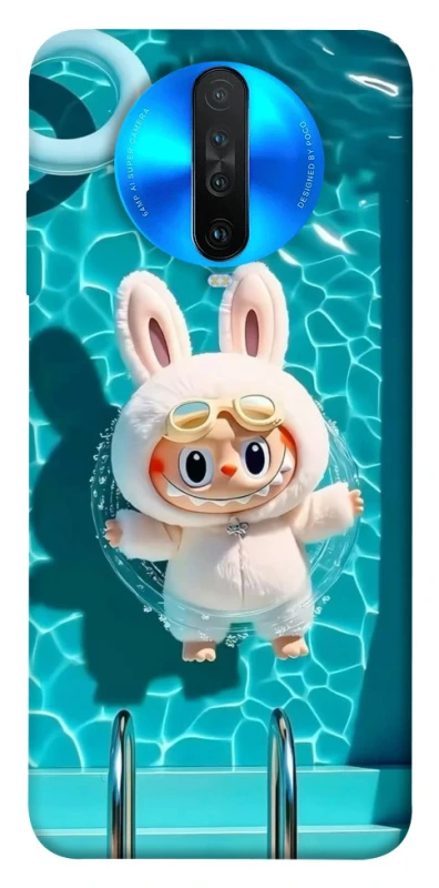 Чохол на Xiaomi Redmi K30 Labubu in the pool ver.2 фото 1 з 1