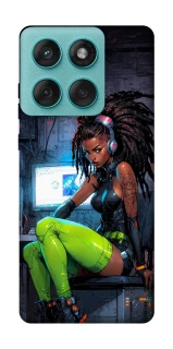 Чохол на Motorola Edge 60 Fusion Cyber girl фото 1 з 1