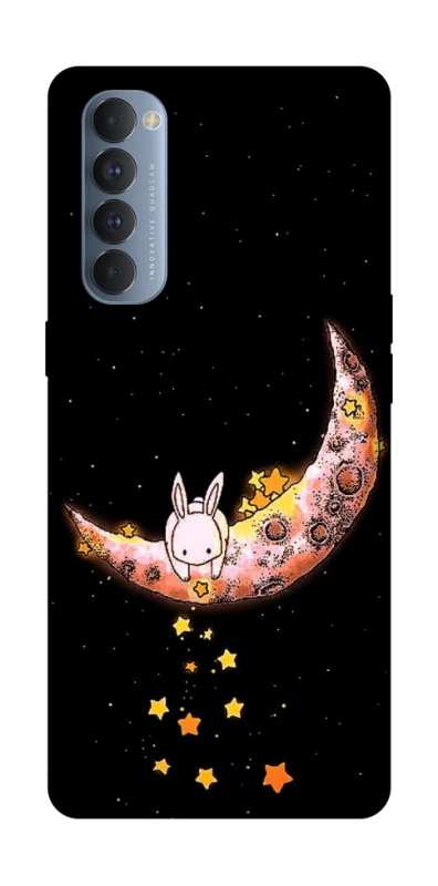 Чохол на Oppo Reno 4 Pro Moon rabbit фото 1 з 1