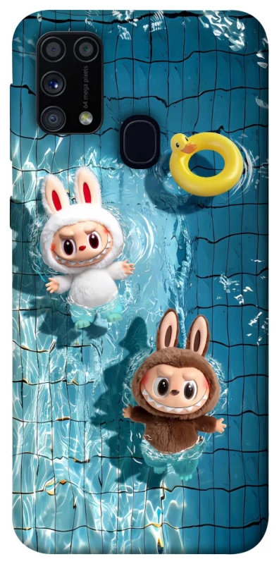 Чохол на Samsung Galaxy M31 Labubu in the pool фото 1 з 1