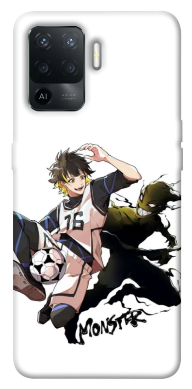 Чехол на Oppo Reno 5 Lite Blue Lock фото 1 из 1