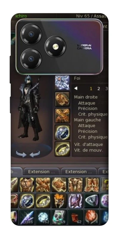 Чохол на ZTE Blade A36 Character Menu ver.1 фото 1 з 1