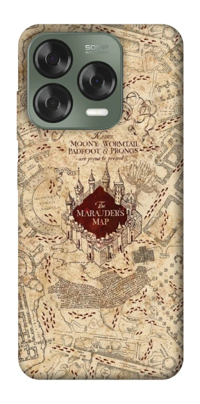 Чохол на ZTE Nubia V70 Design Harry Potter Marauder's Map фото 1 з 1