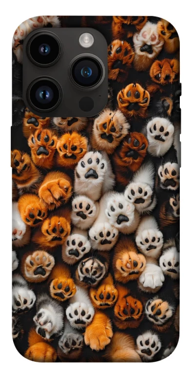 Чохол на Apple iPhone 14 Pro (6.1") Сat paws фото 1 з 1