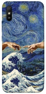 Чехол на Xiaomi Redmi 9A Art collage ver.7 фото 1 из 1