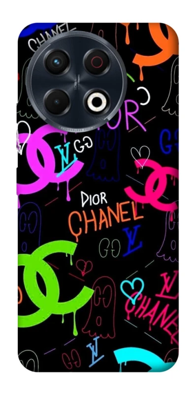 Чехол на TECNO Spark 30 Pro (KL7) Fashion collage ver.5 фото 1 из 1