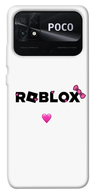 Чохол на Xiaomi Poco C40 Roblox heart фото 1 з 1