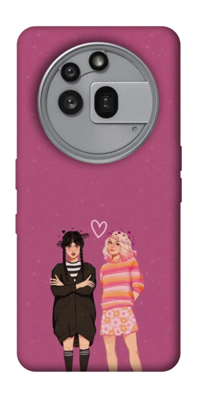 Чохол на Nothing Phone (3a) Pro Raven & Rainbow Wednesday фото 1 з 1