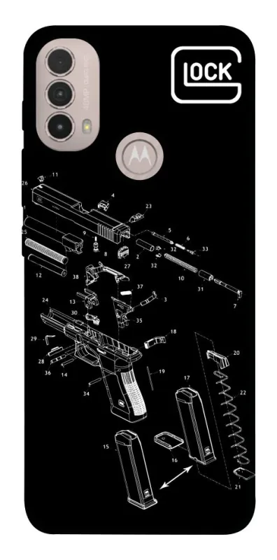 Чохол на Motorola Moto E40 LOCK фото 1 з 1