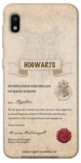 Чехол на Samsung Galaxy A10 (A105F) The Hogwarts acceptance letter фото 1 из 1