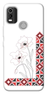 Чехол на Nokia C21 Plus Вышиванка на смартфон фото 1 из 1
