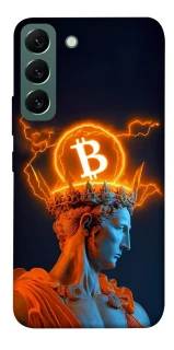 Чехол на Samsung Galaxy S22 Bitcoin God фото 1 из 1