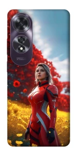 Чехол на Oppo A60 Cyber space girl ver.5 фото 1 из 1