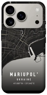 Чохол на Apple iPhone 17 Pro (6.3") Mariupol map фото 1 з 1