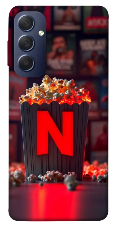 Чохол на Samsung Galaxy M54 5G Netflix and popcorn фото 1 з 1