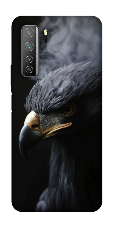 Чехол на Huawei Nova 7 SE black eagle фото 1 из 1