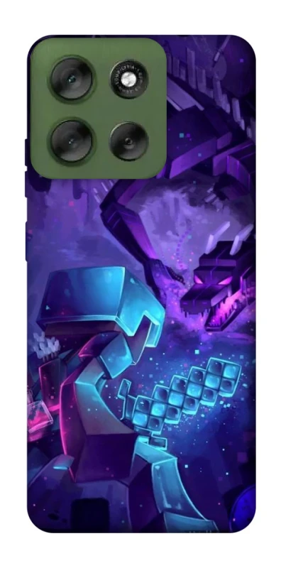 Чохол на Motorola Moto G56 5G Minecraft dragon фото 1 з 1