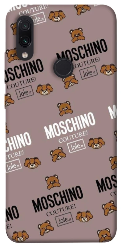 Чохол на Xiaomi Redmi Note 7 / Note 7 Pro / Note 7s Moschino фото 1 з 1