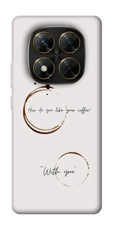 Чохол на Xiaomi Poco X7 Coffee with you фото 1 з 1