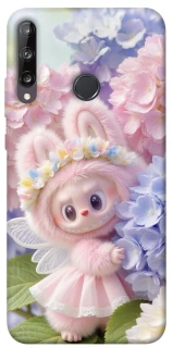 Чохол на Huawei P40 Lite E Labubu & Flowers ver.1 фото 1 з 1