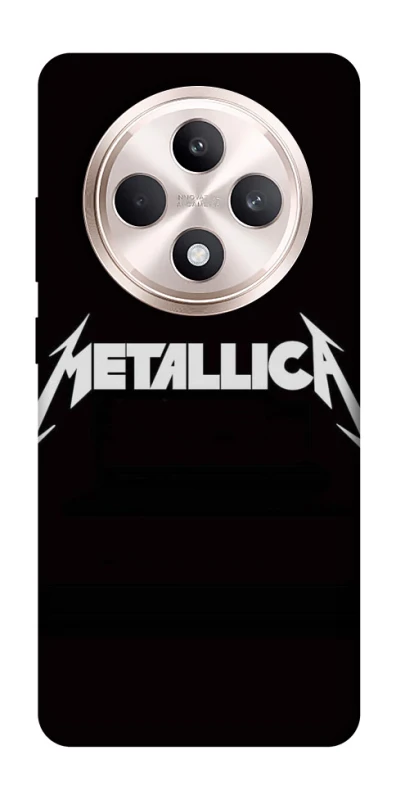 Чехол на Oppo Reno 12 F 4G/5G Metallica logo фото 1 из 1