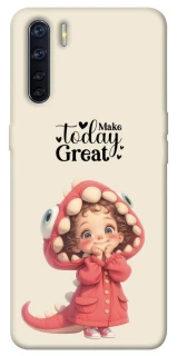 Чехол на Oppo A91 Make today great фото 1 из 1