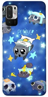 Чехол на Xiaomi Poco M3 Pro 4G / 5G Pebble kitten stars фото 1 из 1