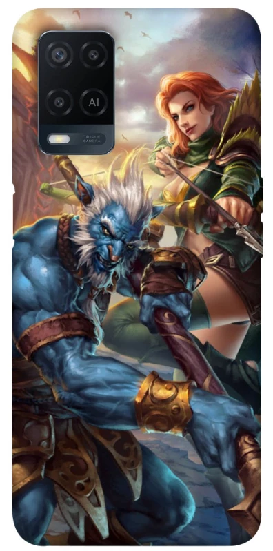 Чехол на Oppo A54 4G Dota heroes фото 1 из 1