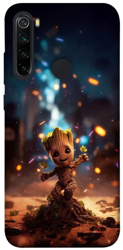 Чехол на Xiaomi Redmi Note 8 Baby Groot v3 фото 1 из 1
