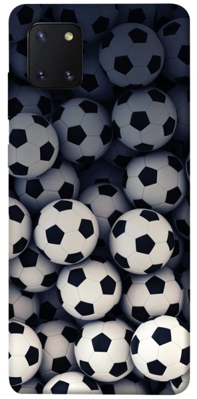 Чохол на Samsung Galaxy Note 10 Lite (A81) Футбольні м'ячи фото 1 з 1
