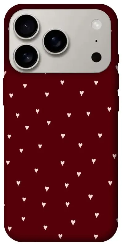 Чехол на Apple iPhone 18 Pro Smal hearts фото 2 из 2
