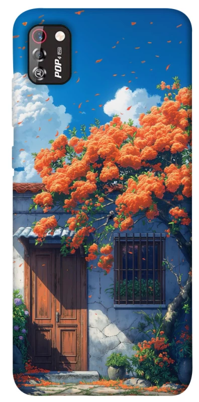 Чехол на TECNO POP 4 Pro Flowering фото 1 из 1