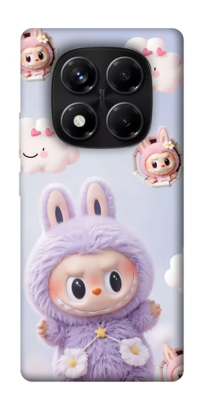 Чохол на Xiaomi Redmi Note 14 Pro 5G Labubu & clouds фото 1 з 1