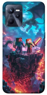 Чохол на Realme C35 Minecraft v3 фото 1 з 1