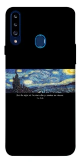 Чохол на Samsung Galaxy A20s Starry night Van Gogh фото 1 з 1