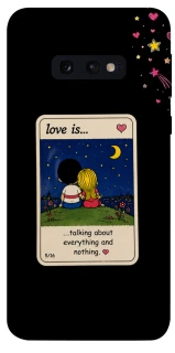 Чехол на Samsung Galaxy S10e Love is ver.6 фото 1 из 1