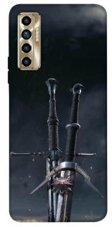 Чохол на TECNO Camon 17P Мечі Ведьмака фото 1 з 1