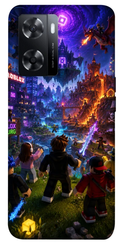 Чохол на Oppo A57s Roblox aesthetics ver.12 фото 1 з 1