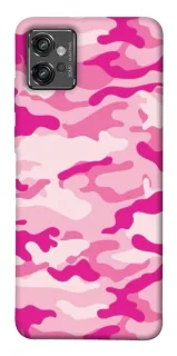 Чехол на Motorola Moto G32 camouflage pink фото 1 из 1