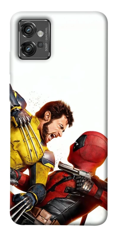 Чохол на Motorola Moto G32 Deadpool and Wolverine фото 1 з 1